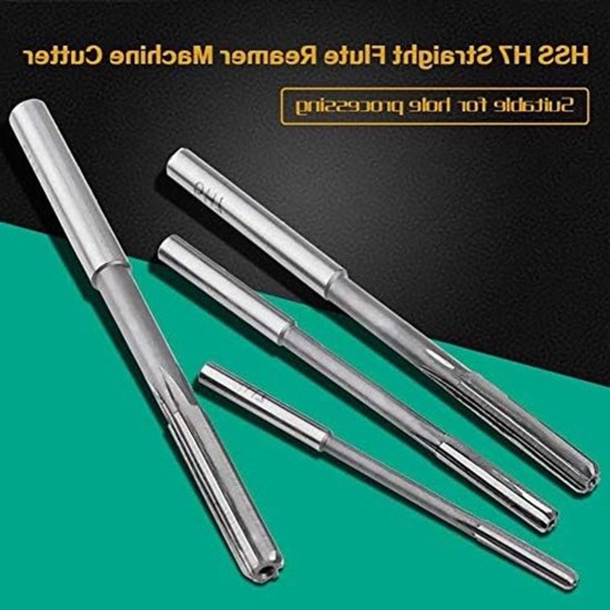 HSS Tension Reader-set, 10-delige set van 3–12 mm rechtshandige frezen, hoogwaardig staal, precisiegereedschap voor metaalbewerking