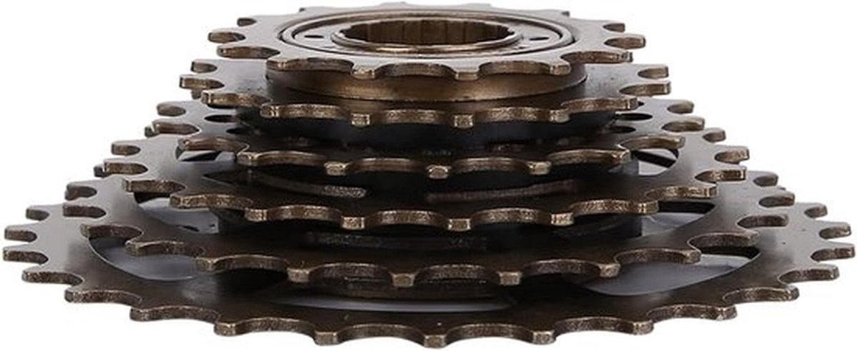 Mountainbike Vrijloop, Fiets Cassette, Compacte Versnellingen voor Soepel Schakelen en Optimale Prestaties tijdens Fietstochten