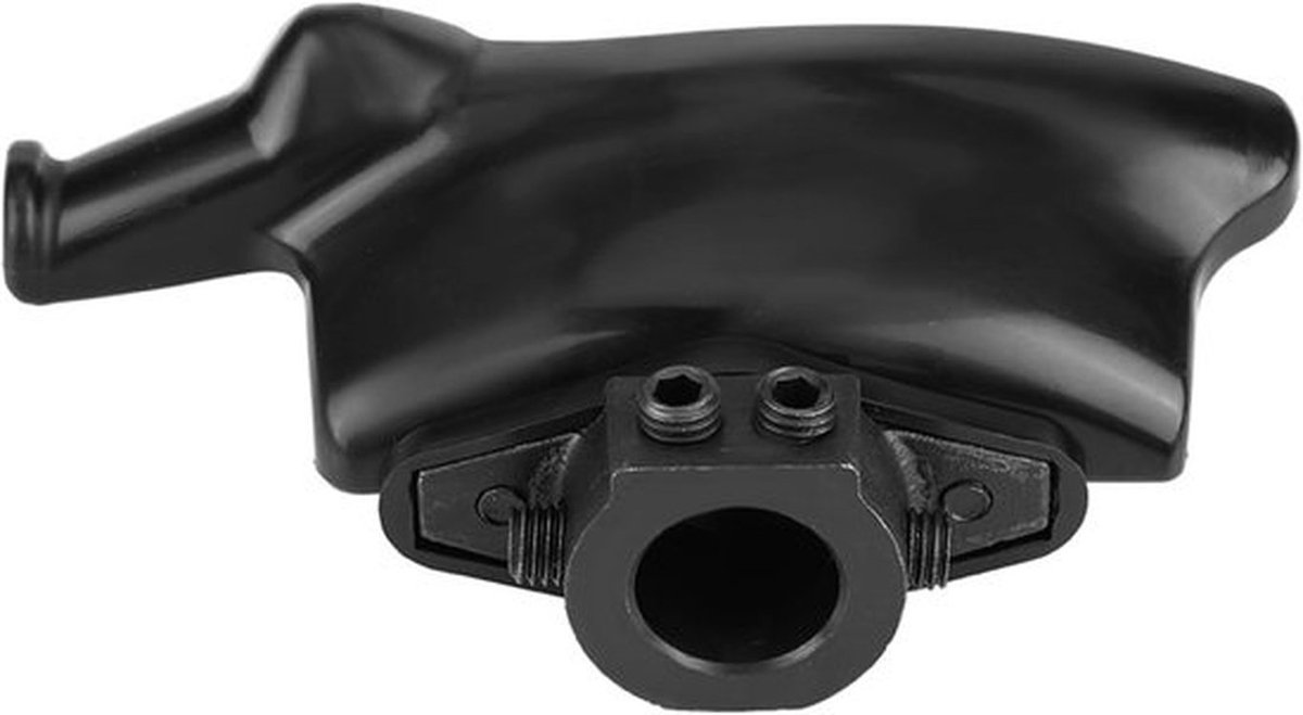 Nylon kunststof assemblage en demontage duck head, zwarte bandenwisselaar met montagebeugel en metalen vastkop voor diverse bandenwisselaars, inclusief 4 inbussleutels (30 mm)