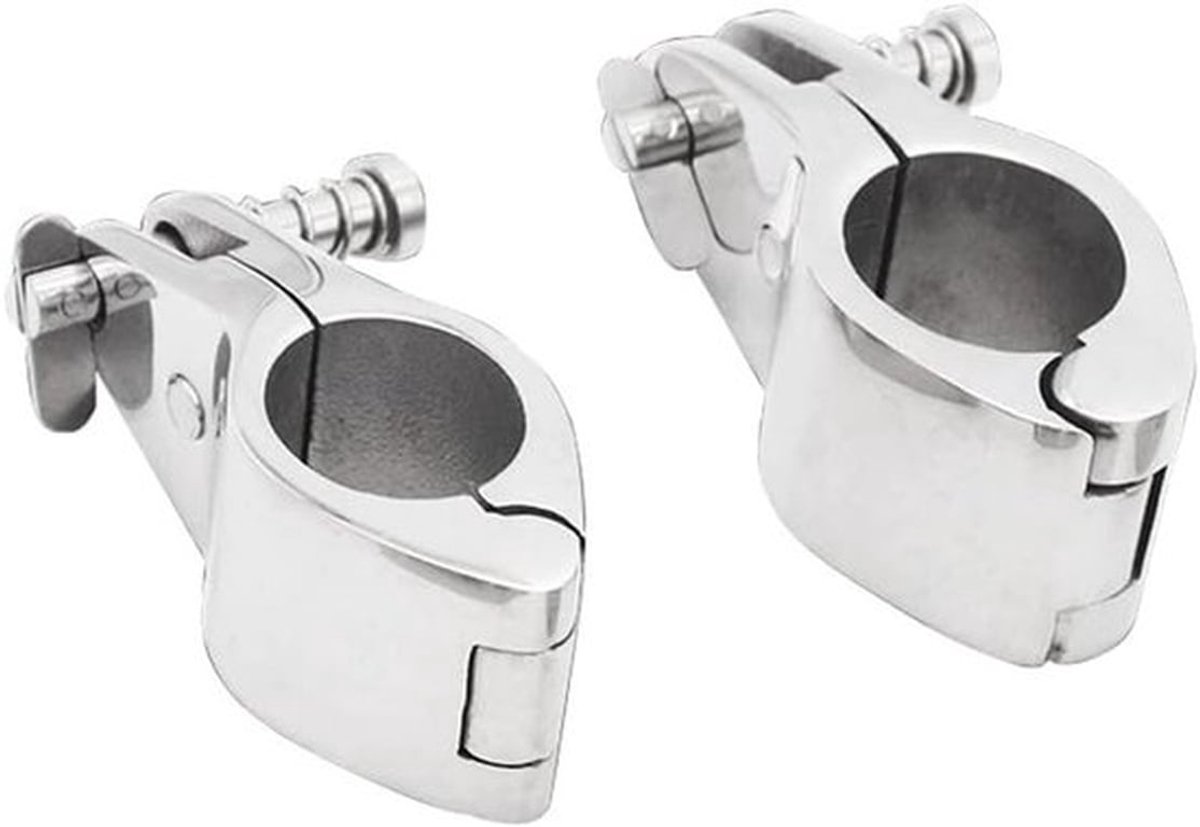 Bimini-top kaak-schuifclips - RVS 316, zware uitvoering voor boot-marine hardware, scharnierrail-bevestiging en accessoires