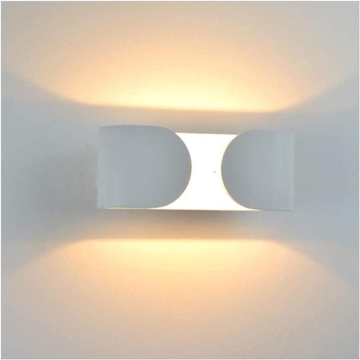 Wandlamp Aluminium - Wandkandelaar Leeslamp - Binnenverlichting Creëren - Verstelbare Lichtrichting - 170x80x100 MM - Wit