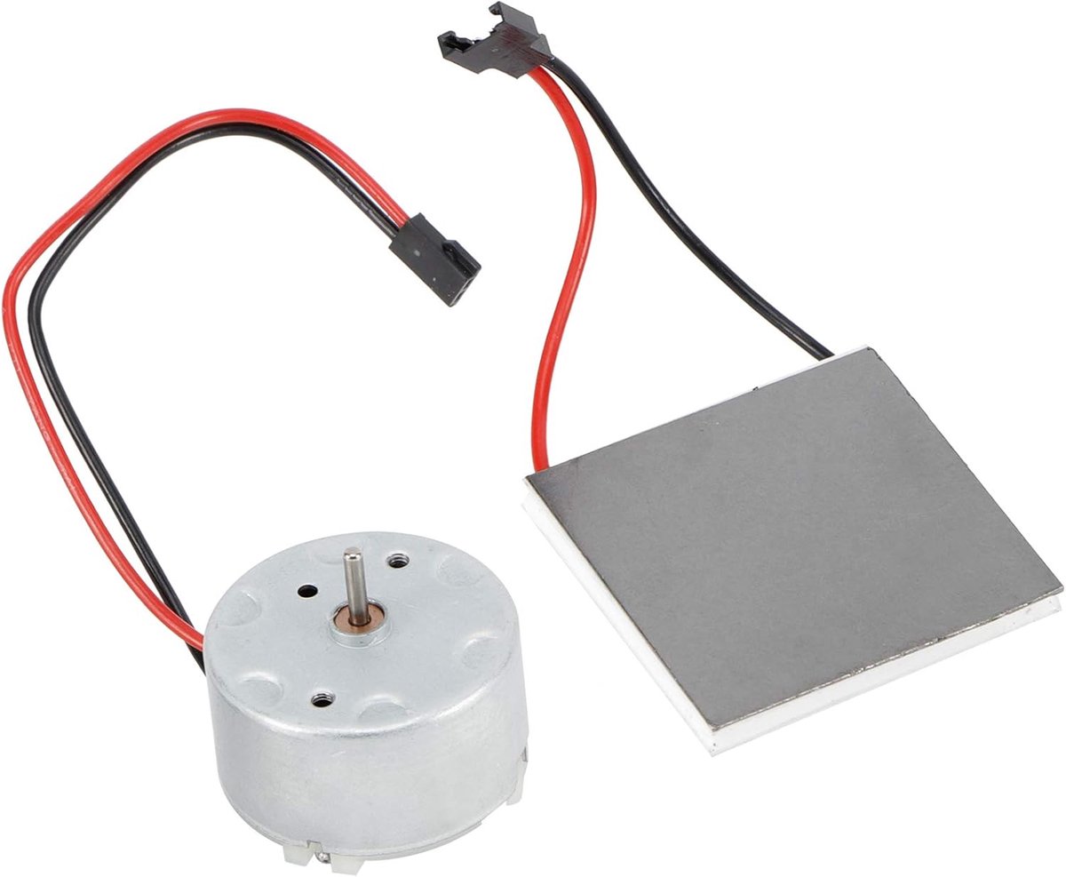 SnelShoppen - Haardventilator Generator Set, Lichtgewicht Ventilator voor Haard, Stalen en Kunststof Onderdelen, Gemakkelijk te Installeren, Voor Verv