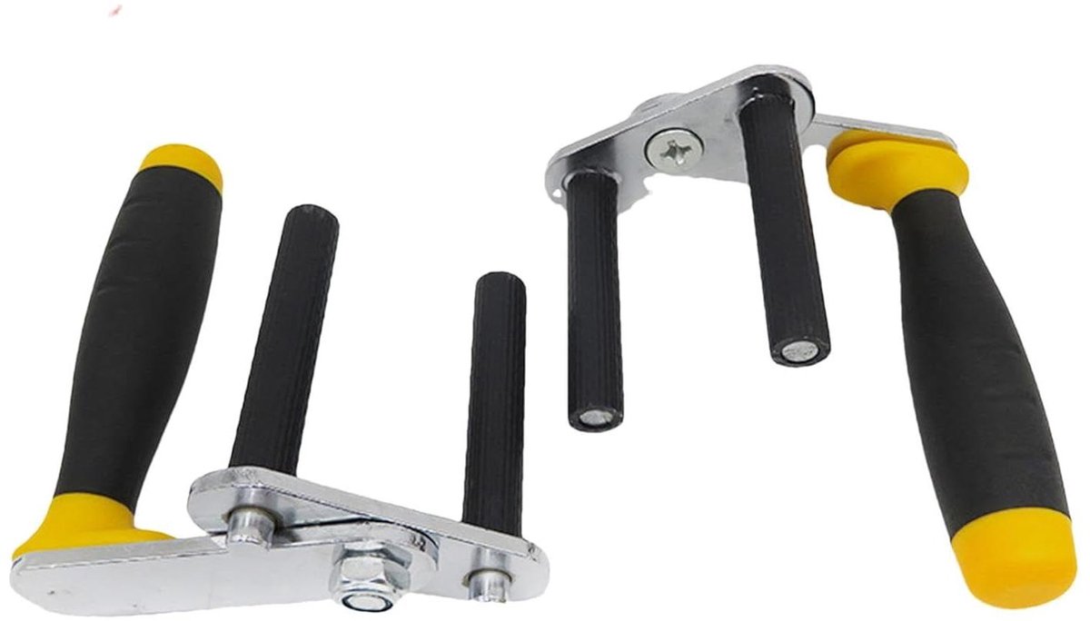 Paneeldragers - Plaat Hefhulp - Materiaal Transport - Anti-stijgfunctie - 2 stuks - Zwart