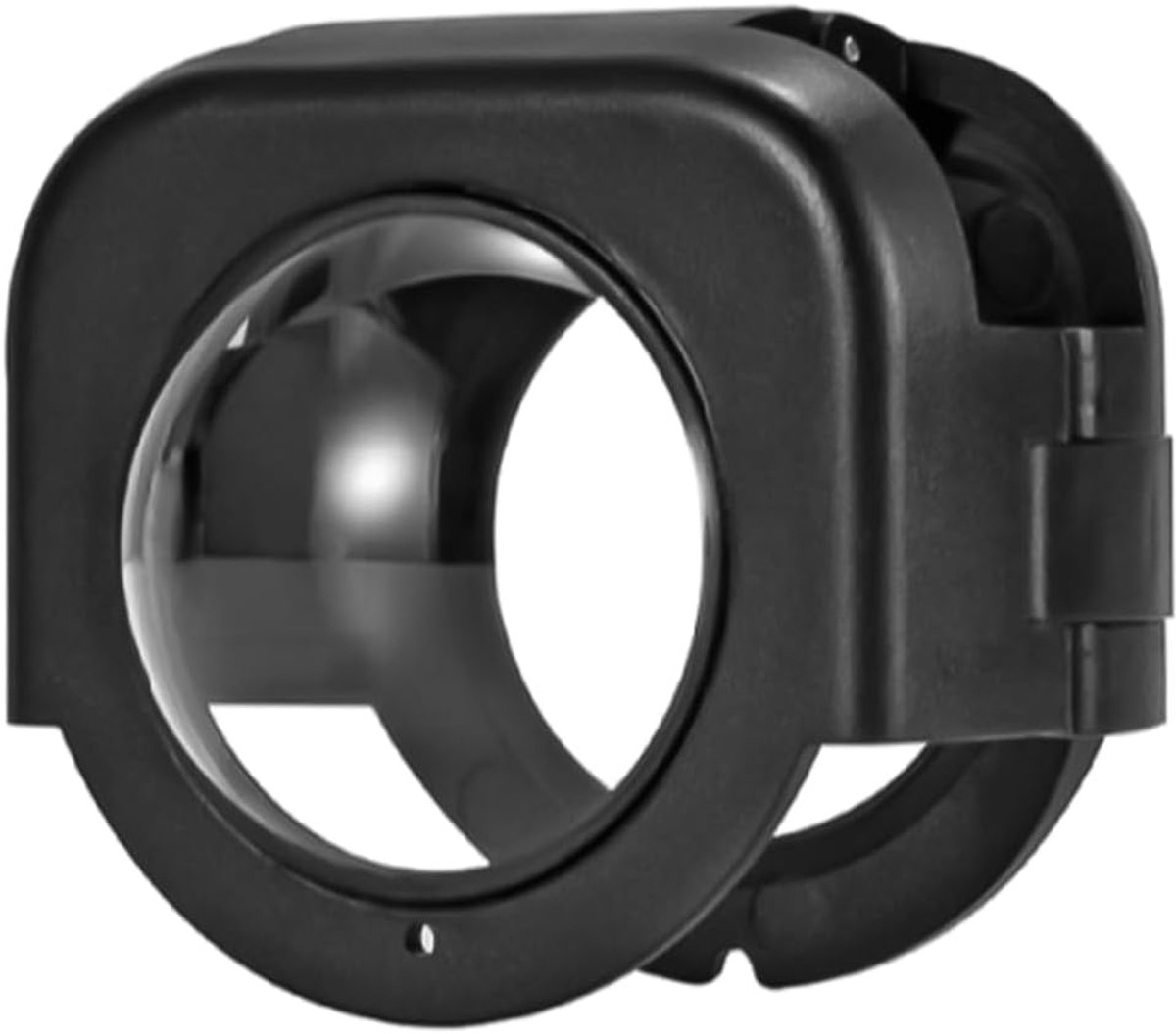 SnelShoppen - Beschermkap voor cameralens - Opklikbare glazen beschermlens - Waterdicht - 9H optisch gehard glas - Geschikt voor X4-sportcamera's - 11