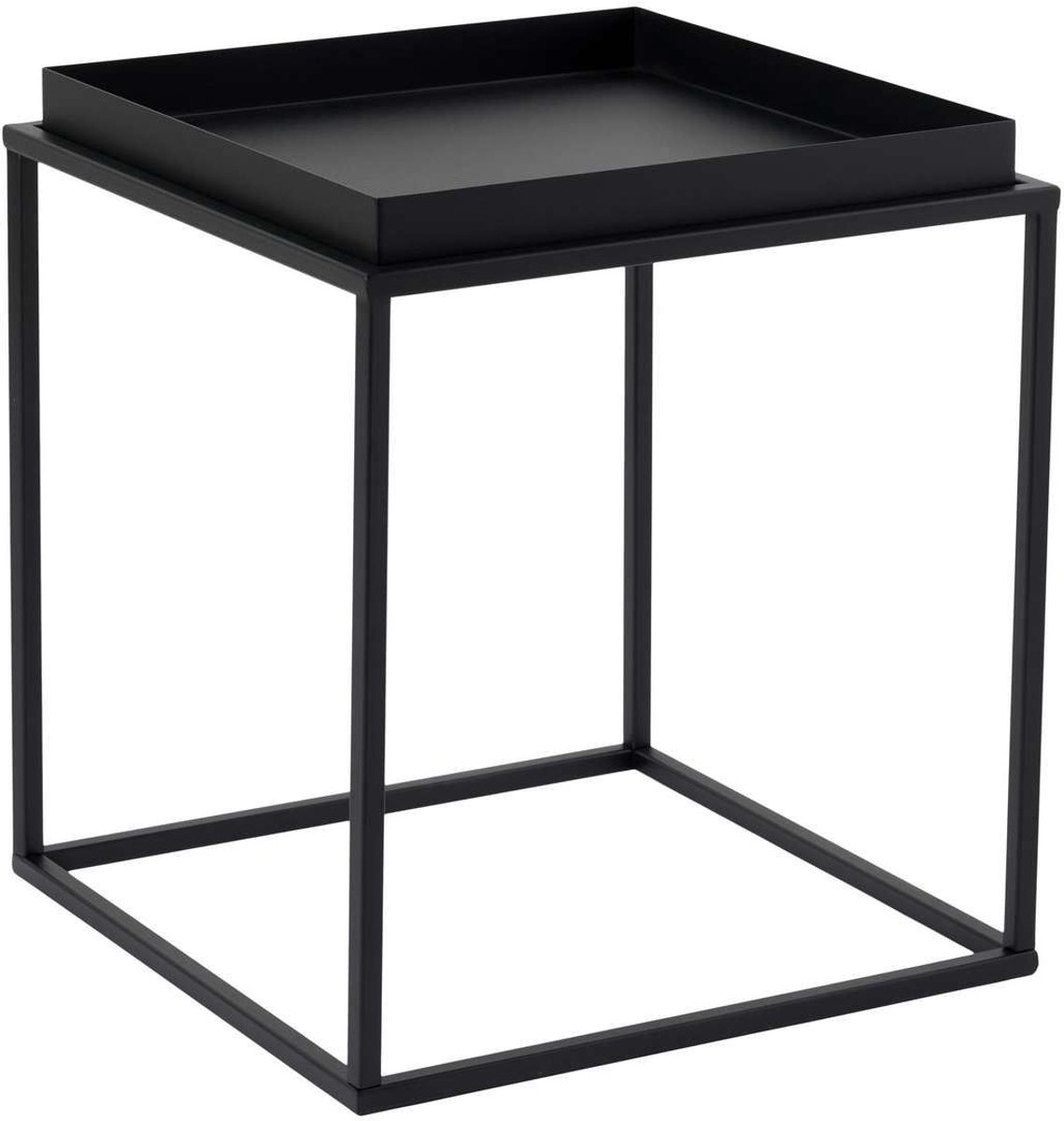 Asir - Salontafel - Zwart - 45 x 45 x 52 cm