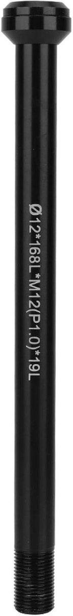 SnelShoppen - Fiets Achteras Thru Axle, Achteras Boost voor Mountainbike Frames en Vorken, 168mm Lengte, M12x1.0 Navenas Adapter Conversie Tool van Al