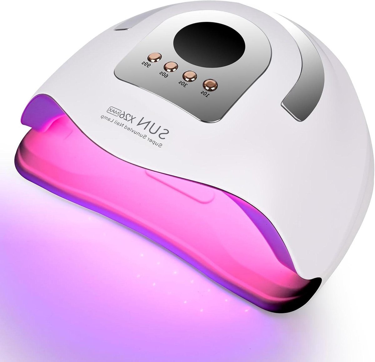 Nagel UV Lamp - Gelnagels Droger - Manicure Pedicure - 380W Kracht 81 LEDs - 4 Timers Sensor - Wit
