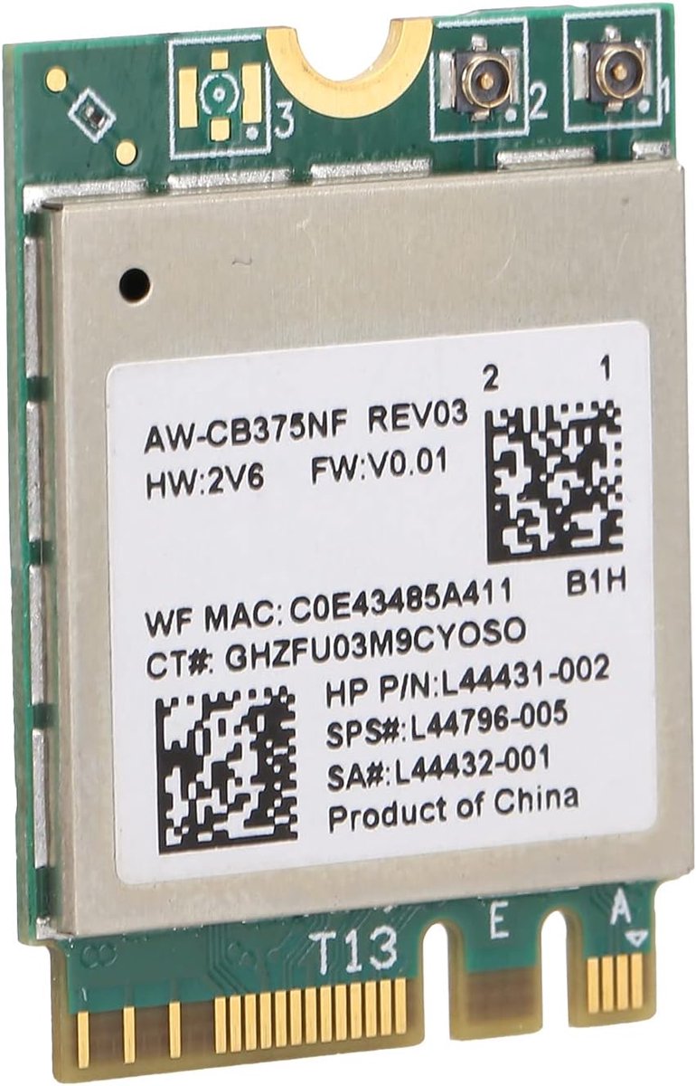 Wifi module 802.11a/b/g/n/ac - Bluetooth 5.0 dual-band - M.2 NGFF draadloze netwerkk kaart - SnelShoppen