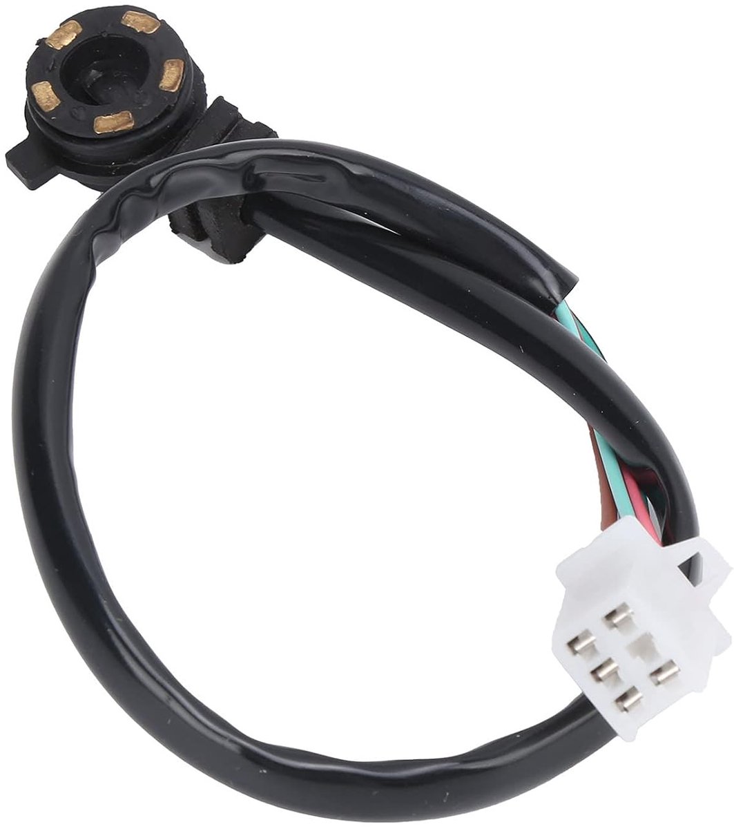 SnelShoppen - Gear Positiesensor 5 Draad Neutraal Schakelaar, Geschikt voor JD100 Chinese Go Kart ATV Quad 4 Wheeler, Lichtgewicht PVC en ABS, 5 Versn