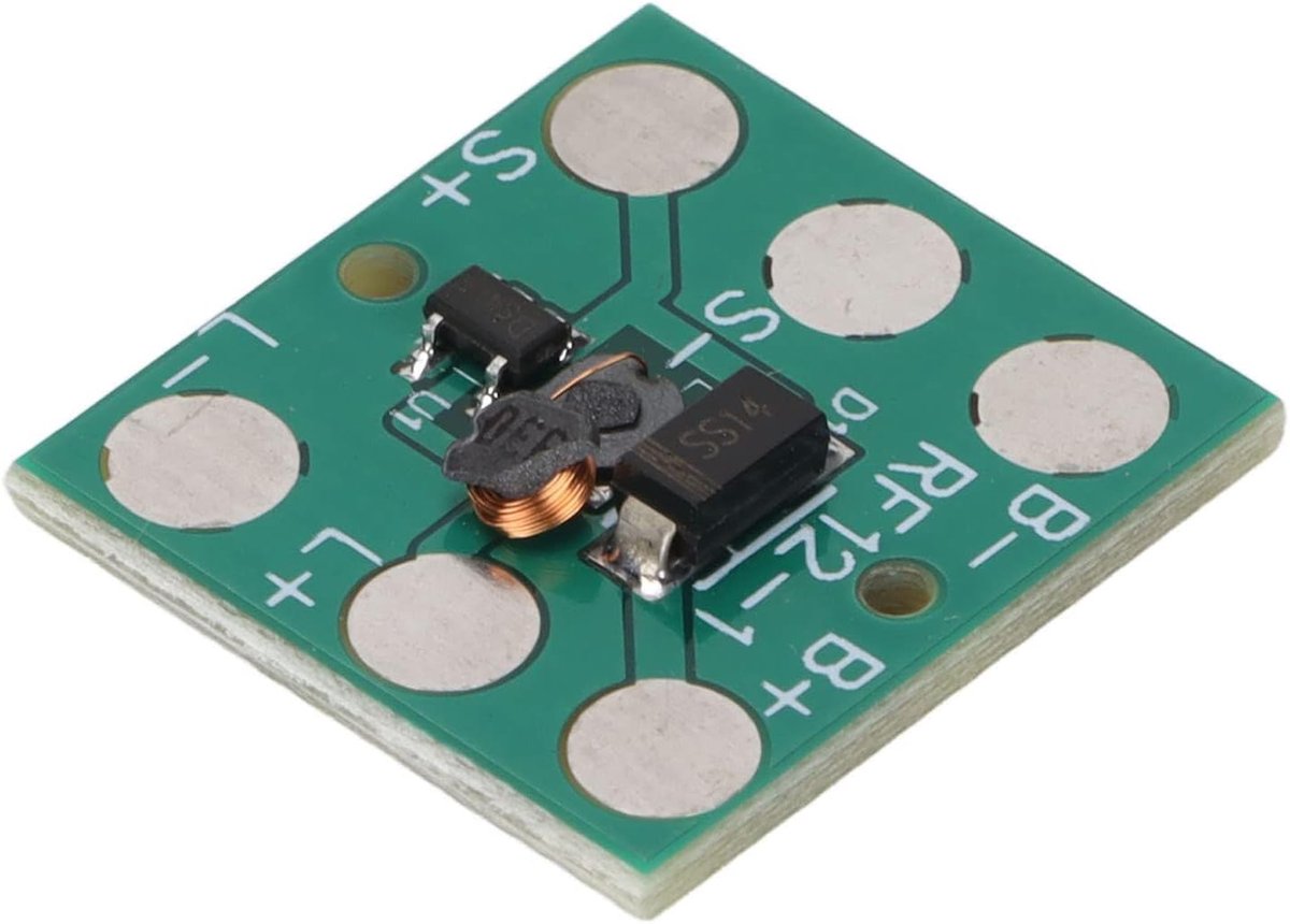 SnelShoppen - 10Pcs 1.2V Zonne-energie Lamp Circuit Board Controller - LED Verlichting Control Board voor Buiten - 120mA Zonder Flitsen - Duurzaam en
