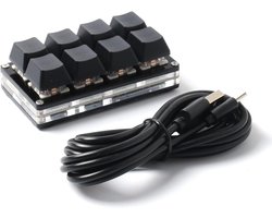 8 Keys Keyboard USB Interface Custom Copy Paste Keyboard Keyboard Mini Mechanical Keyboard for SayoDevice - ShopVlot