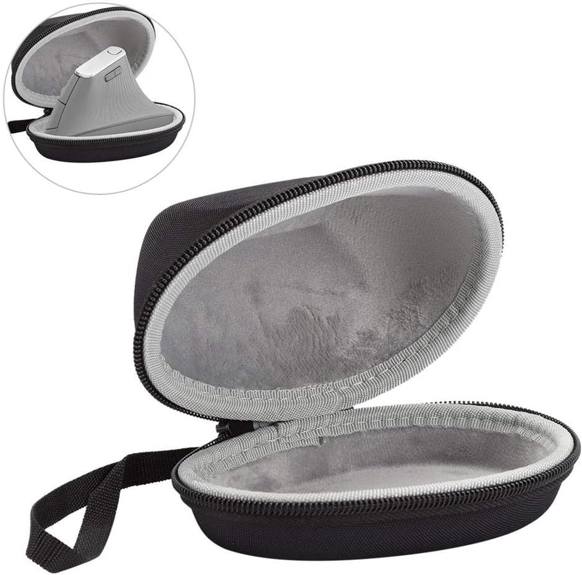 Beschermhoes voor MX Vertical Mouse - Hard EVA - Shockproof - Ideaal voor reizen - ShopVlot