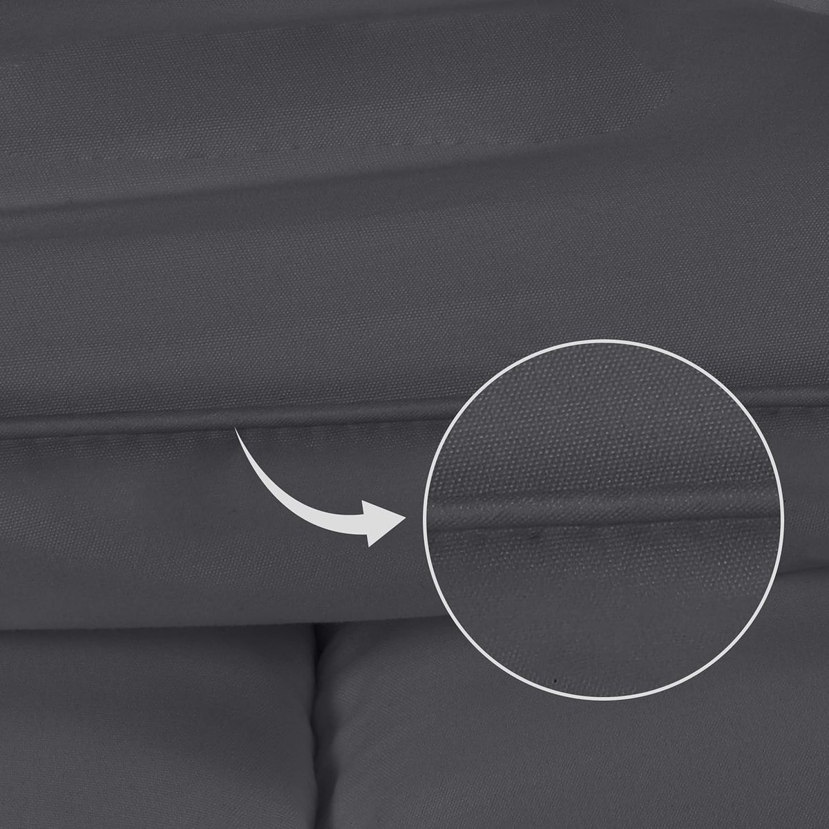 SnelShoppen - Duvet 10.5 tog met Hoek Labs - Pluche Siliconized Vezelvulling, Box Gestikt Alternatief Dekbed 155x220cm, Grijs - Voor Comfortabel Slape