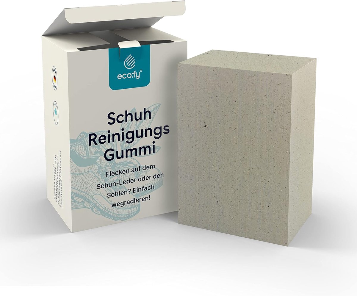 SnelShoppen - Schoenreiniging Rubber Vuilwisser voor Suède, Leer en Nubuck - Effectieve Schoenonderhoud - Duurzaam en Milieuvriendelijk - Voor Stijlvo