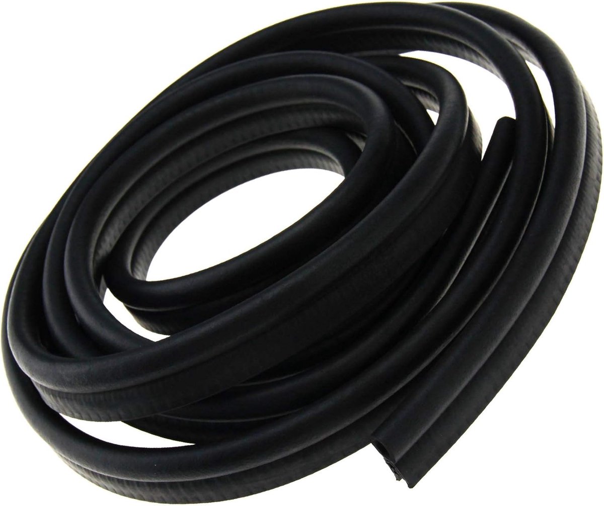 Trunk Seal Rubber Edge Trim 22mm x 11mm - Zwart - Flexibel en slijtvast - Ideaal voor randbescherming - ShopVlot
