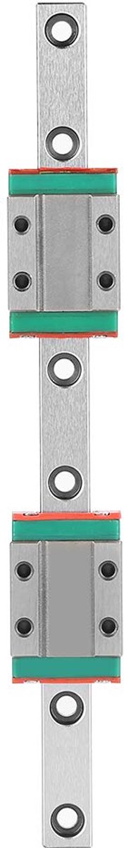 SnelShoppen - Linearführungsschiene 150 mm, MGN9B Lineargeleiding met 2 MGN9B Schienenblok, 9 mm breed, Professionele en duurzame geleiding voor preci