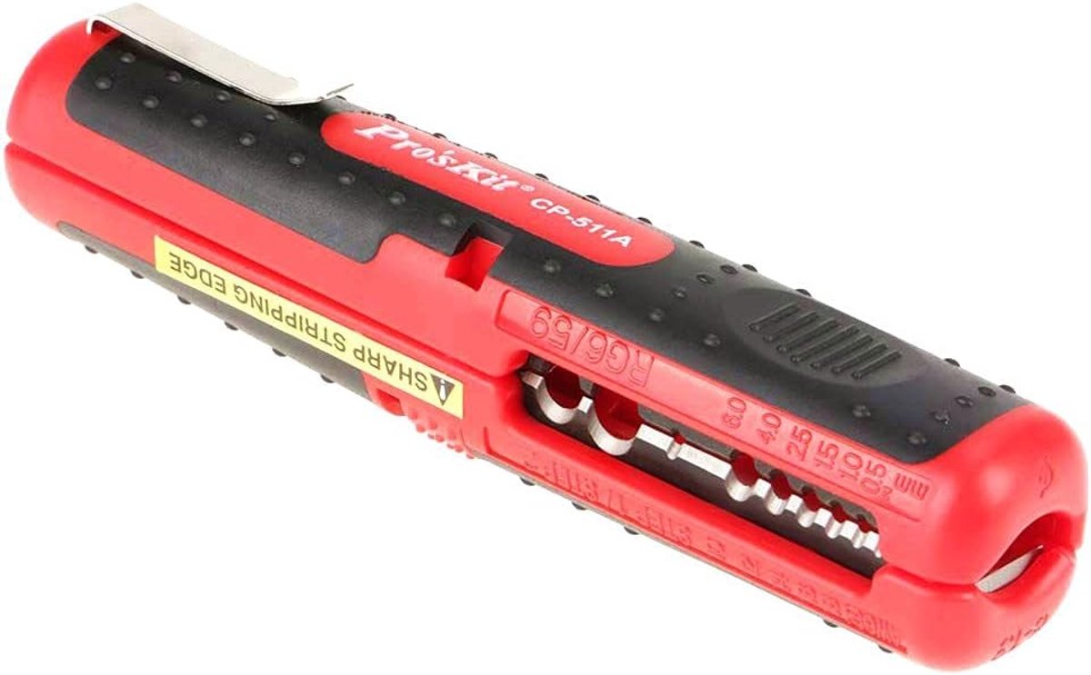 SnelShoppen - Multifunctionele Draadstripper Handgereedschap voor Elektriciens - Kabelafmantel Cutter voor Koper en Aluminium - 10-24AWG - Duurzaam SK