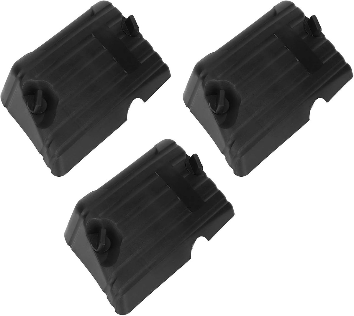 SnelShoppen - 3 Stuks Motor Bereikvergroter Luchtfilter Set Voor Benzine Generator Onderdelen - Hoogwaardige Vervangingsaccessoires Voor 154F 156F 1KW
