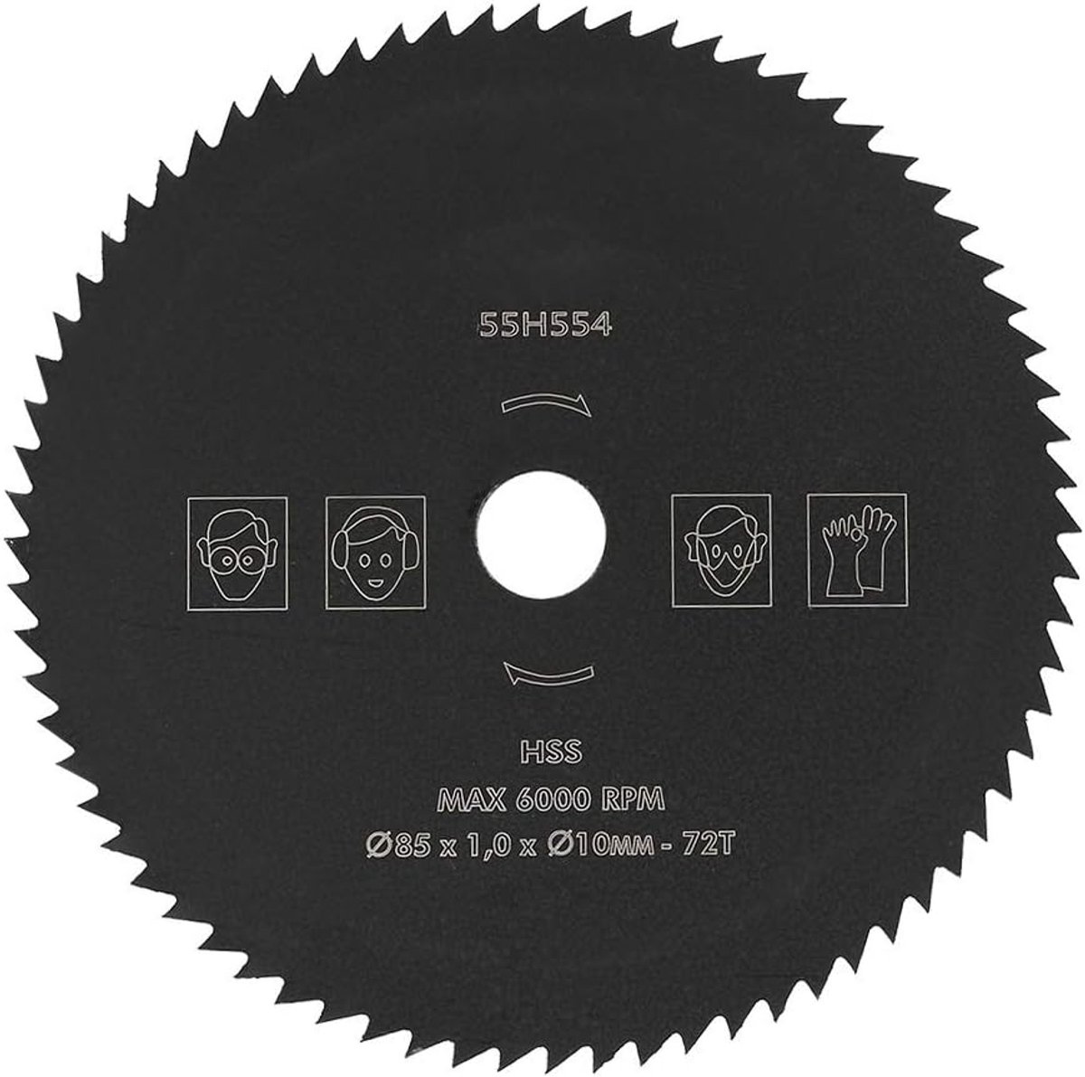 Cirkelzaagblad 85mm - HSS 72 tanden - Dun ontwerp - Voor hout, metaal en kunststof - ShopVlot