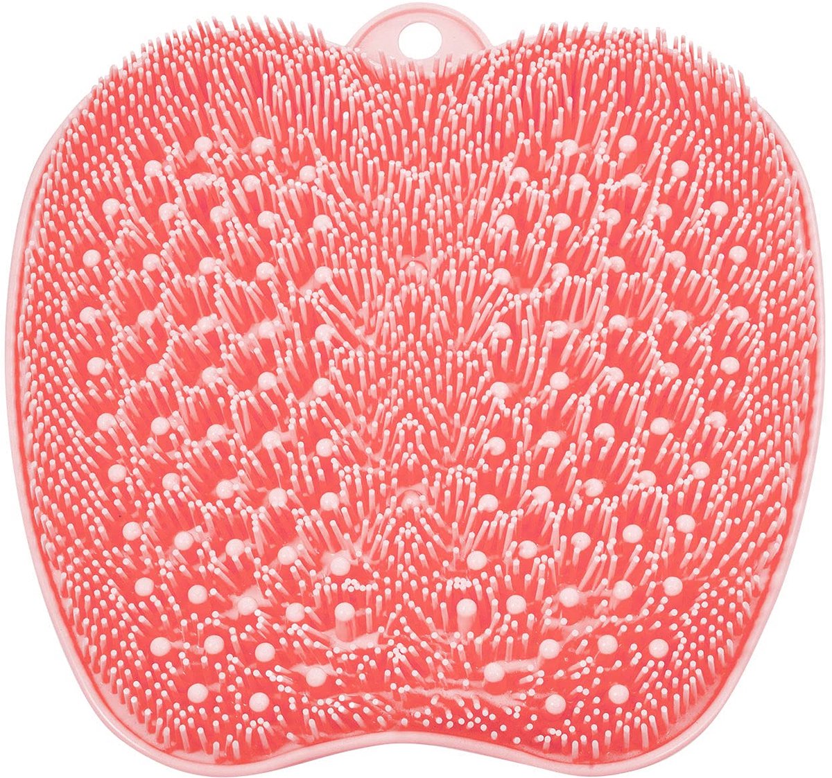 SnelShoppen - XL Grote Voetscrubber Mat voor Douche, Voetreiniger met Voetmassager, Eeltverwijderaar, Dode Huid Elimineren, Antislip, Comfortabele Voe