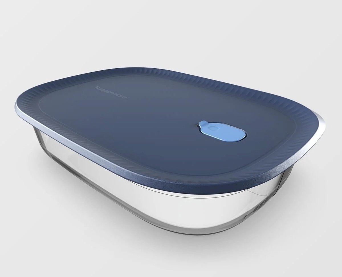 Tupperware voila glazen oven/magnetronschaal