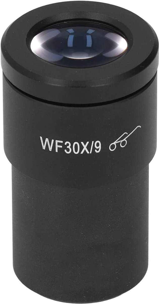 SnelShoppen - WF30X/9 Microscoop Oculair Lens Hoge Oogafstand Breedveld 30mm Interface voor Stereo Microscoop Accessoire