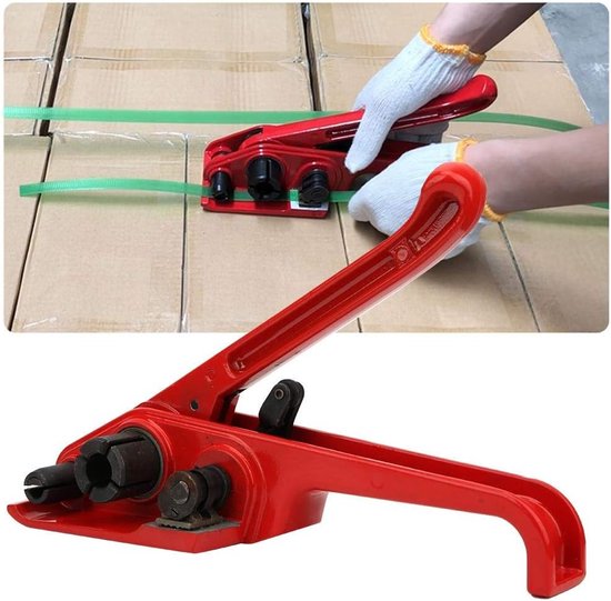 Handmatige omsnoeringsmachine - Verpakkingstang voor PET/PP-riem - Omsnoeringssnijder - Omsnoeringsmachine accessoire van Merkloos — afbeelding 3