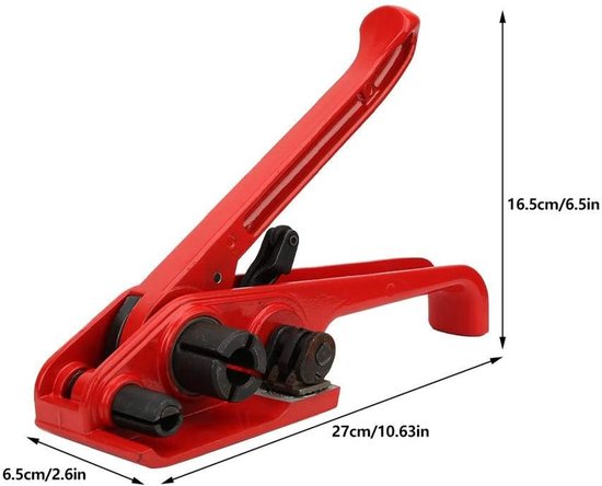Handmatige omsnoeringsmachine - Verpakkingstang voor PET/PP-riem - Omsnoeringssnijder - Omsnoeringsmachine accessoire van Merkloos — afbeelding 5