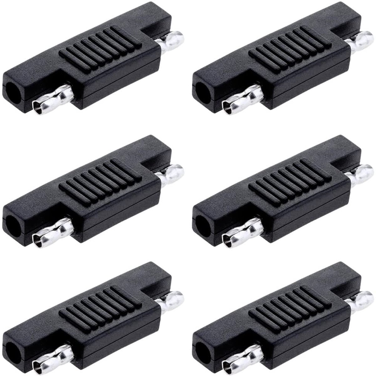 Solar SAE Polarity Reverse Adapter Connectors - 6 Stuks - Voor SAE naar SAE Snelle Ontkoppeling - ShopVlot