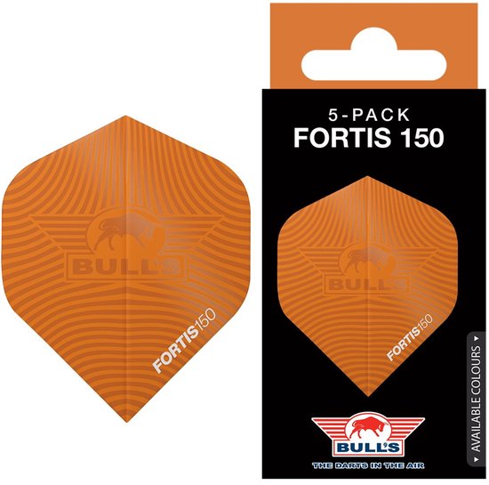 Bull's Flights Fortis 150 nr.2 Purple 5 Pack van Bull's — afbeelding 5
