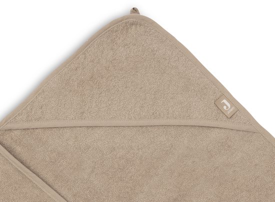 Jollein Badcape Badstof 75x75cm Milky Coffee van Jollein — afbeelding 4