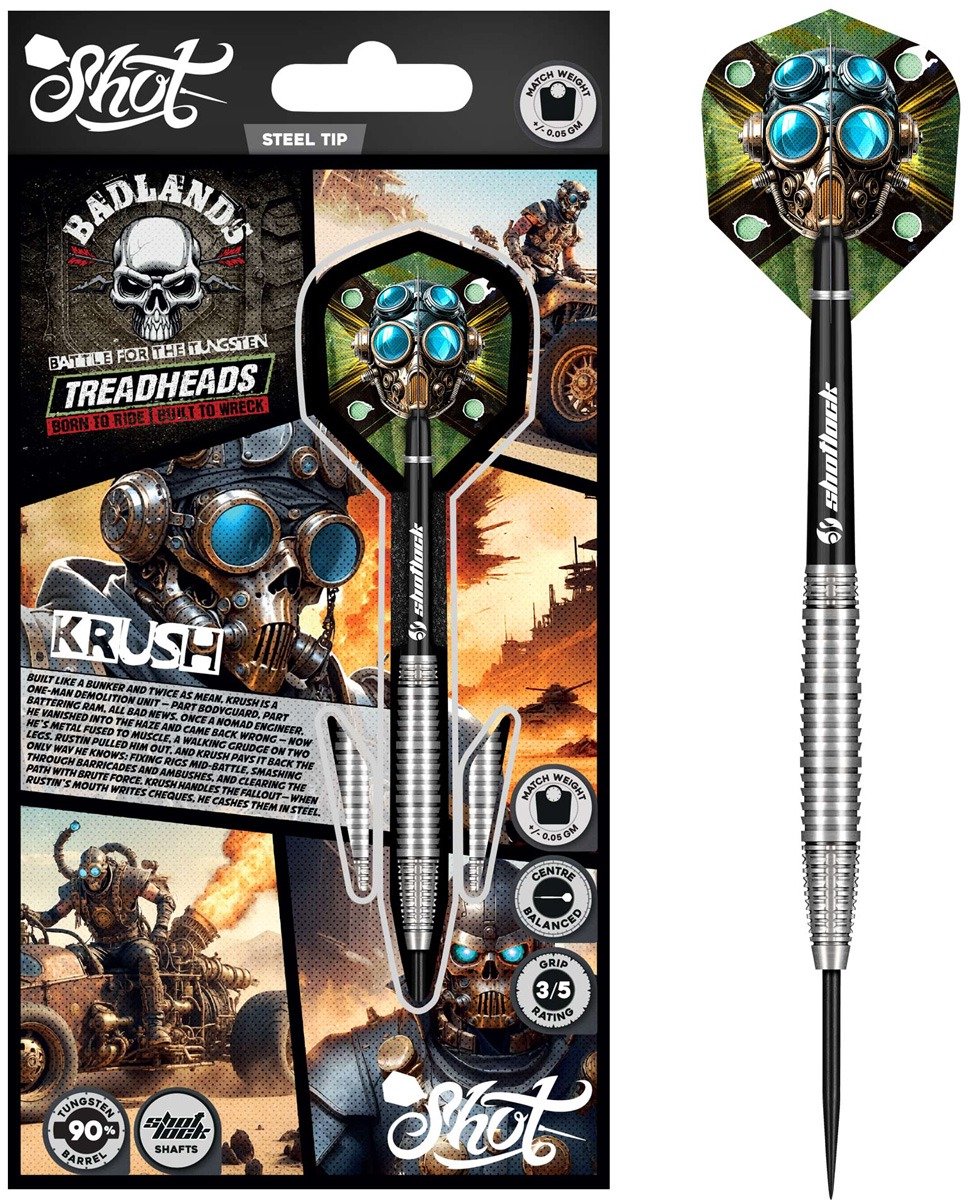 Shot Badlands Krush 90% - Dartpijlen