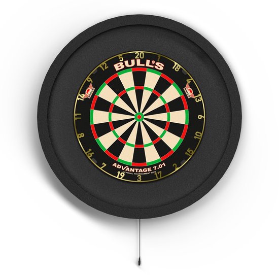 Bull's Lumo XL - Dartbord Verlichting & Surround - 360° LED Verlichting - 120 LEDs - Extra Muurbeveiliging - Darten van Bull's — afbeelding 5