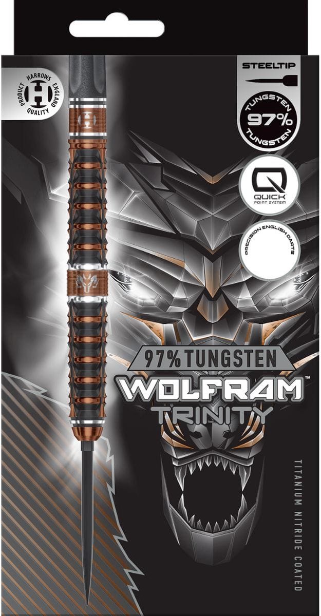 Harrows Wolfram Trinity Quick Point 97% - Dartpijlen van Harrows — afbeelding 4