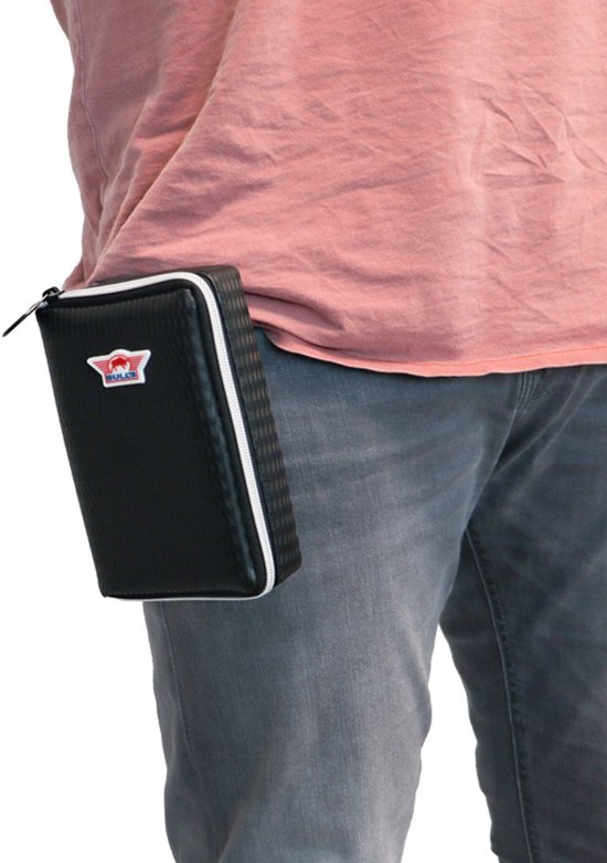Bull's Unitas Case Black Carbon - Dart Case van Bull's — afbeelding 3