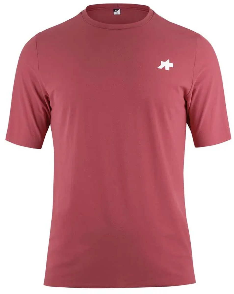 Assos Post Ride T5 T-shirt Met Korte Mouwen Roze L Man