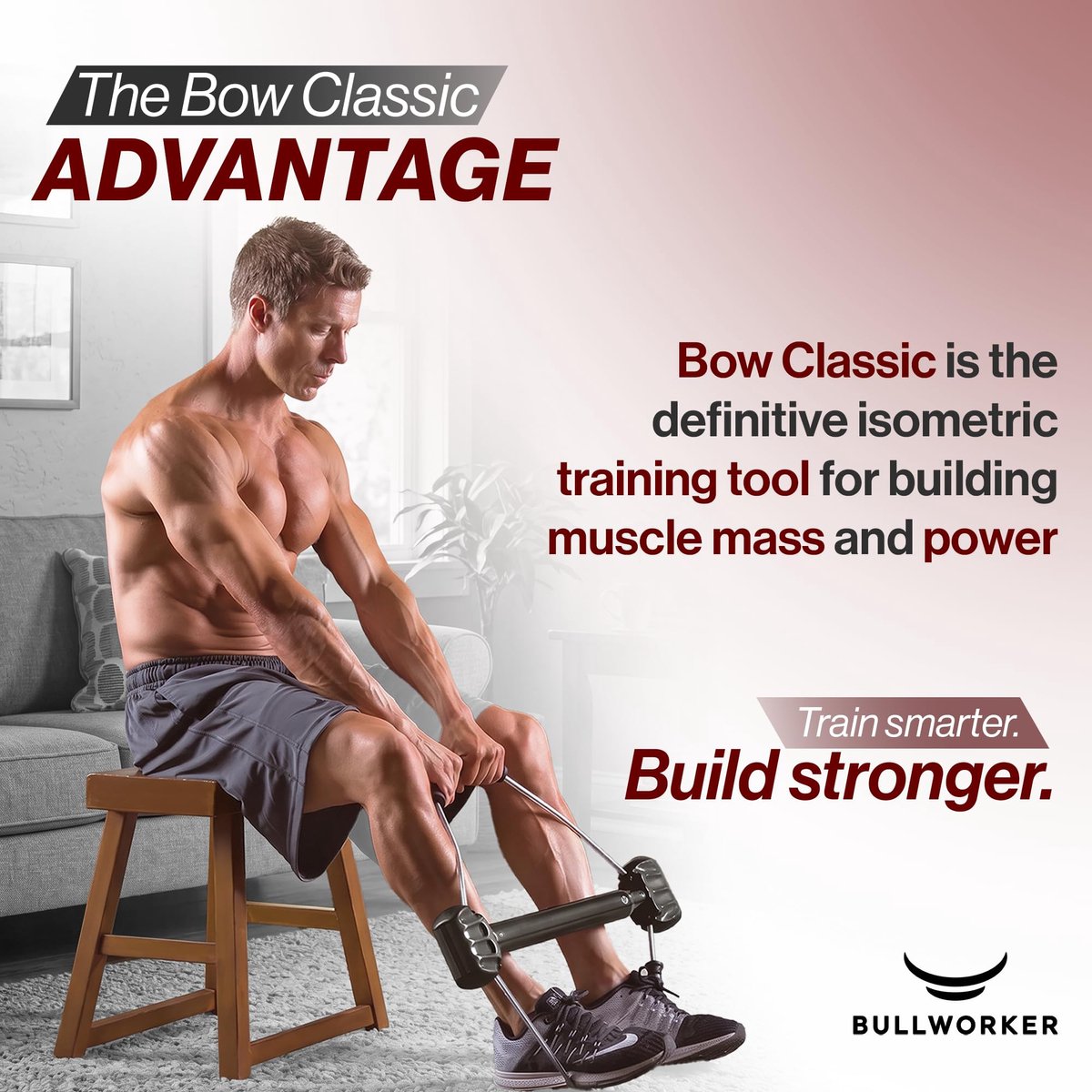 Bullworker Bow Classic - full-body training - draagbaar isometrisch trainingsapparaat voor thuis, voor snelle - ShopVlot