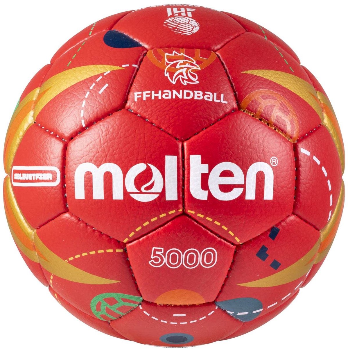 Ballon handball Molten HX5001 FFHB