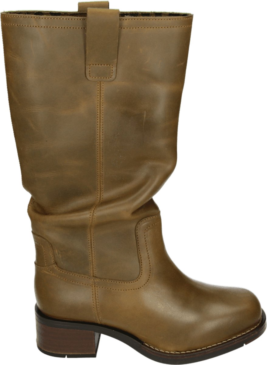 Fly London - RINT346FLY - Laarsjes - Kleur: Cognac - Maat: 39