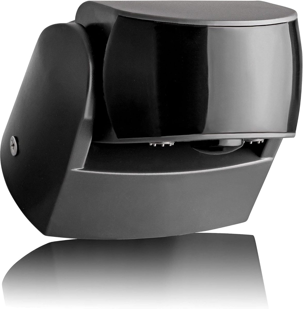 Bewegingsmelder Opbouw Buiten IP65 | Wandmontage 2 sensoren 12m/180°‑3m/360° Detectiebereik, Draaibare regelbare Infrarood Sensor, LED geschikt
