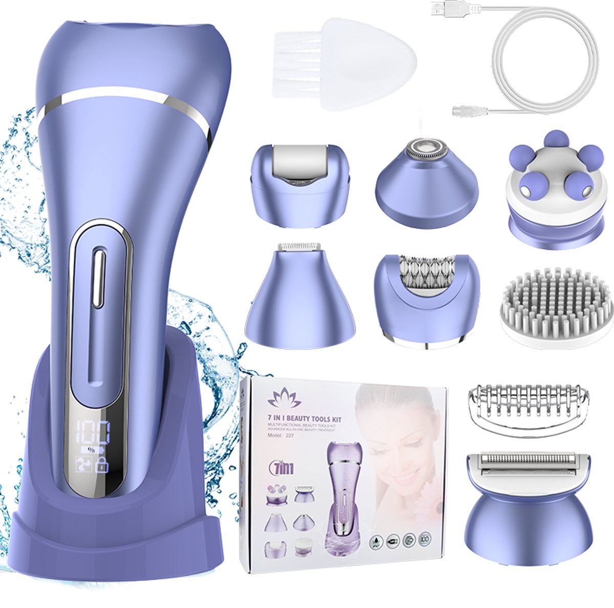 Multifunctionele Bodygroomer Set voor Vrouwen