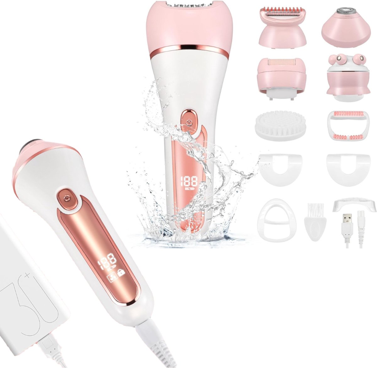 CRLYN® Epilator - Gezichtsepilator Vrouw - Epilator Gezicht