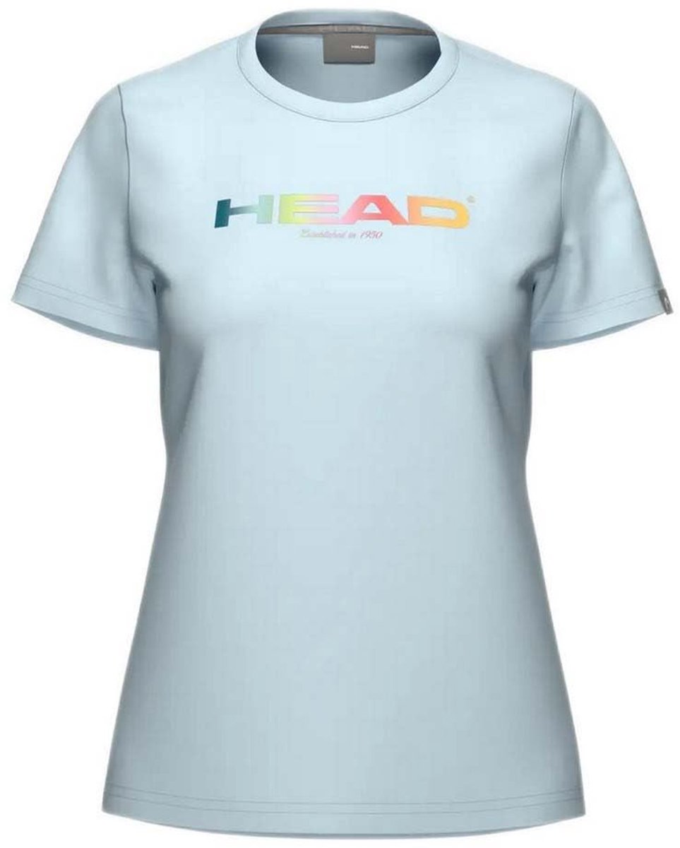 HEAD RAINBOW T SHIRT WOMEN LB Blauw