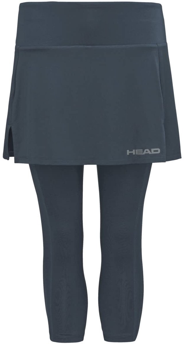 HEAD CLUB 3/4 TIGHTS SKORT WOMEN Blauw
