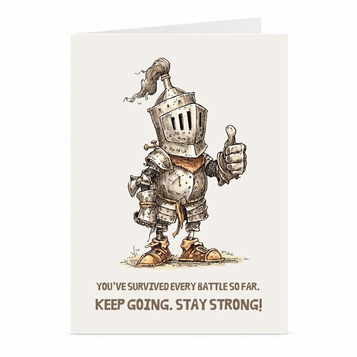 Ridder - Motivatiekaart - JustTheCardGuy - A6 met envelop