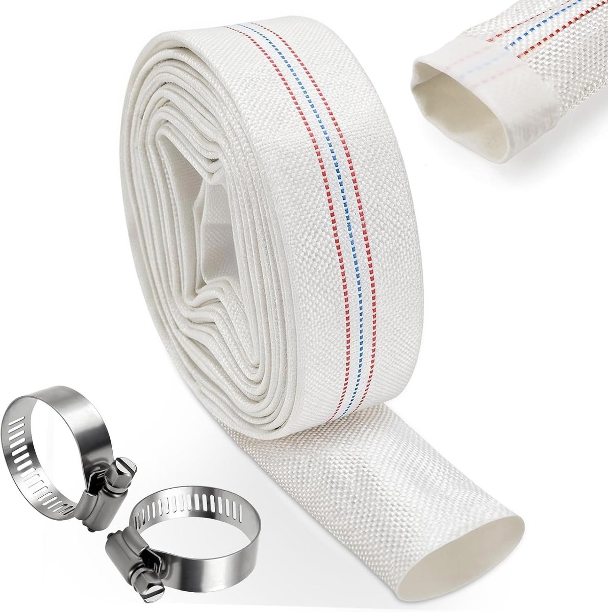 Flexibele 32mm Tuinslang 10m voor Afvoer, Vijvers, Zwembaden en Bouwprojecten