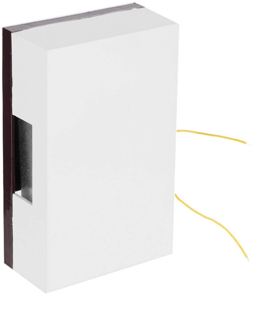 Famanu – Bedrade deurbel doorbell hoogwaardige vlamvertragende ABS schaal Duurzaam in gebruik en krachtige luidspreker, 84/500 mechanische deurbel voor Sonnettes