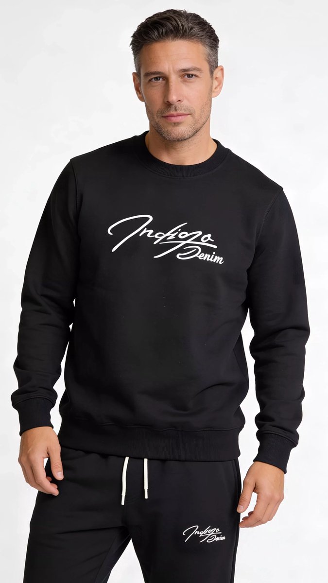 Indigo Denim - Joggingpak Heren Jongens - SALE - Zwart