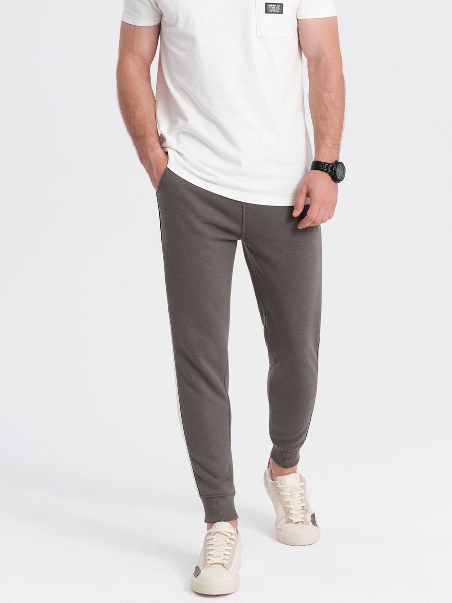 Ombre - Joggingbroek Heren - Donkergrijs - Zachte Stof - Sportief