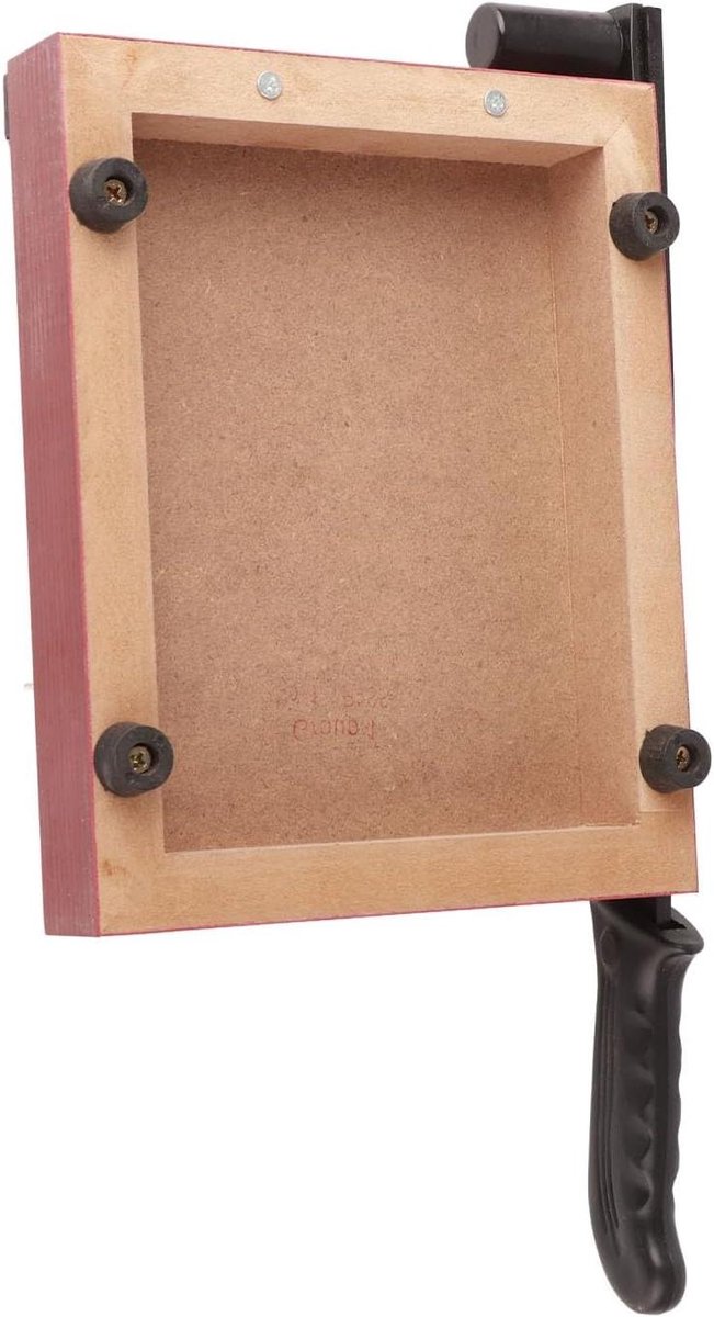 Handmatige Papiersnijder - Papier Snijmachine - Nauwkeurig Snijden - Comfortabele Grip - A5 Formaat - Houtkleurig